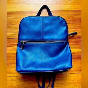Faux leather Backpack